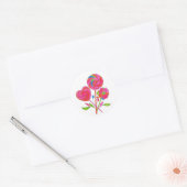 Rond Sticker Lollipop Flower (Enveloppe)