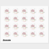 Rond Sticker Lot Blog (Feuille)