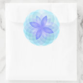 Rond Sticker lotus flower (Sac)