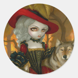 Rond Sticker "Loup-Garou : d'Automne"