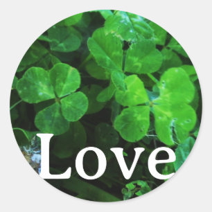 Rond Sticker 'Love'
