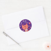 Rond Sticker "love from" (Enveloppe)