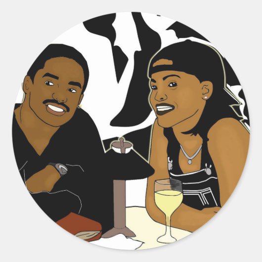 Rond Sticker Love Jones (Devant)