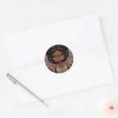 Rond Sticker "Lovely Eyes" (Enveloppe)