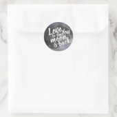 Rond Sticker Lune (Sac)