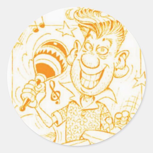 Rond Sticker M.Bongo (Devant)