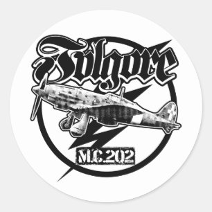 Rond Sticker M.C.202 Classic Round Sticker