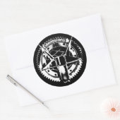 ROND STICKER MACHINECORPSE 3" (Enveloppe)