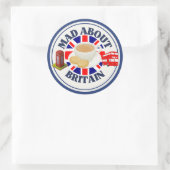 Rond Sticker Mad About Britain (Sac)