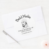 Rond Sticker Mafia Bald - Grand (Enveloppe)