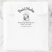 Rond Sticker Mafia Bald - Grand (Sac)