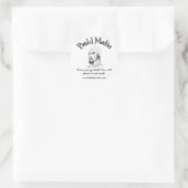Rond Sticker Mafia Bald - Petit (Sac)