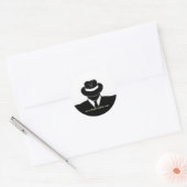 Rond Sticker mafieux (Enveloppe)