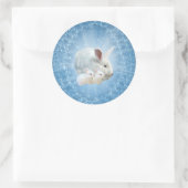 Rond Sticker Magique Bunny de Pâques (Sac)