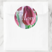 Rond Sticker Maman Rosey Tulips (Sac)