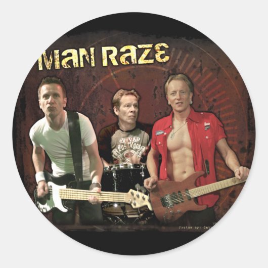 Rond Sticker Man Raze Group (Devant)