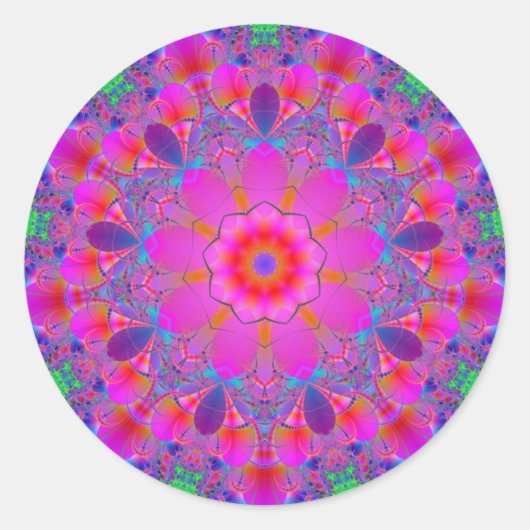 Rond Sticker Mandala (Devant)