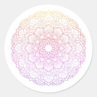 Rond Sticker Mandala