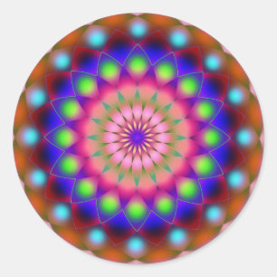 Rond Sticker Mandala