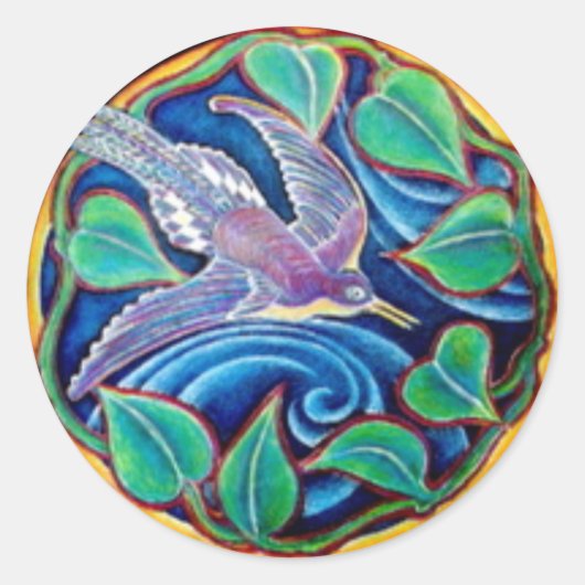 Rond Sticker Mandala (Devant)