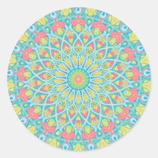 Rond Sticker Mandala de guérison