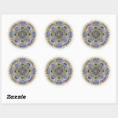 Rond Sticker Mandala Deeper Arts (Feuille)