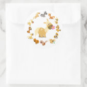 Rond Sticker Mandala Ponies Cartoon (Sac)