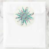 Rond Sticker Mandala Ribbon Dharma (Sac)