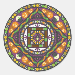 Rond Sticker Mandala Tricks and Traits