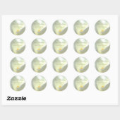 Rond Sticker mariage (Feuille)