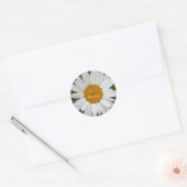 Rond Sticker Mariage de marguerite (Enveloppe)