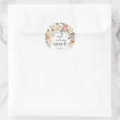Rond Sticker Mariage flou (Sac)