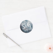 Rond Sticker Mariage Starry Moonlight (Enveloppe)