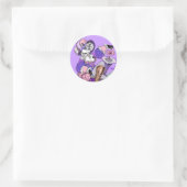 Rond Sticker Marie Antoinette (Sac)