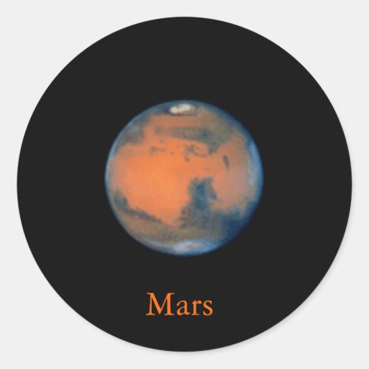 Rond Sticker Mars (Devant)