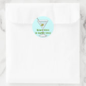 Rond Sticker Martini (Sac)
