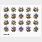 Rond Sticker MAS "New Era Logo" (Feuille)