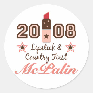 Rond Sticker McPalin 2008