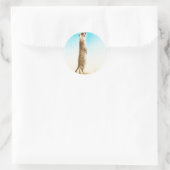 Rond Sticker Meerkat (Sac)
