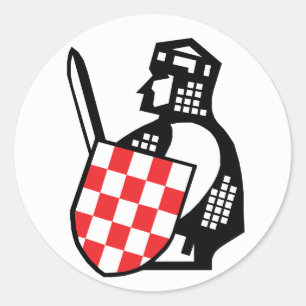 Rond Sticker Melbourne Knights