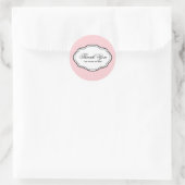 Rond Sticker Merci (Sac)