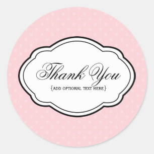 Rond Sticker Merci