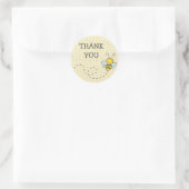 Rond Sticker Merci Bumble Bee (Sac)