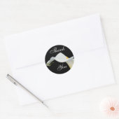 Rond Sticker Merci Calla Lily/Sceau (Enveloppe)