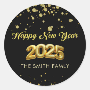 Rond Sticker Merci de la veille 2025