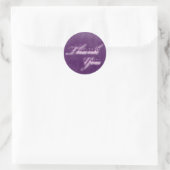 Rond Sticker Merci/Sceau (Sac)