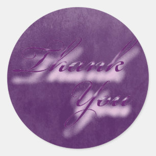 Rond Sticker Merci/Sceau
