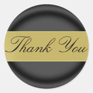 Rond Sticker Merci/Sceau