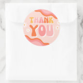 Rond Sticker Merci super | Balise de préférence Super (Sac)