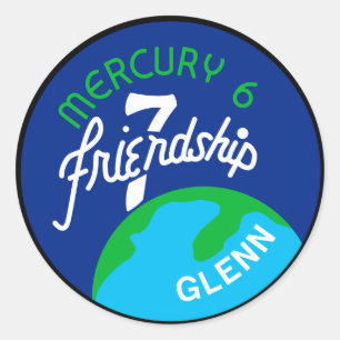 Rond Sticker Mercury 6